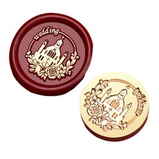 Sealing Stamp Head Wax Stamp Head Emboss Sealing Brasses Scrapbooking Stamp Head, HLJ19, 5AC614950_LJY, 1개