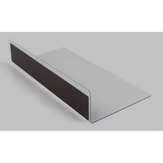 제임스마켓 L형 투명 칸막이 25 12cm 1P L형 칸막이 25x12 자석