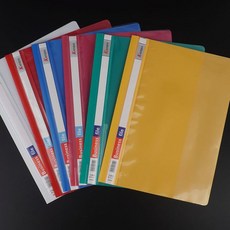 꽂이식 투명커버 A4 클리어화일+커머스커낵트Shop, 레드