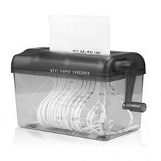 개인용 탁상용 A4용지 세단기 파쇄기 세절기 수동, 기본, 단일상품0