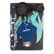 당일발송 귀멸의 칼날 키링 의상 옷 코스튬 12종 무이치로 텐겐 기유 나비닌 이노스케 연옥안주로, 9.무이치로, 1개