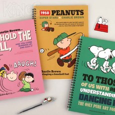 Elaris 피너츠 스누피 오답 필기 노트 쓰기공책