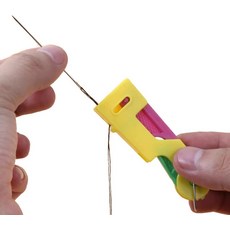 3팩 자동 바늘 실타래 u2013 빠르고 쉬운 재봉틀 도구 손과 기계로 쉽게 사용할 수 있는 내구성 플라스틱 3