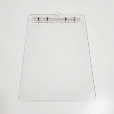 염색용 아크릴판 강력고정 눈금자 미용사 국가고시 시험용, 투명, 1개