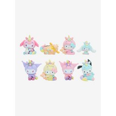 BoxLunch Sanrio 헬로 키티와 친구들 파스텔 플록 블라인드 백 키체인