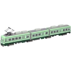 10797203 기관차 모형 철도 열차 기차 컬렉션 철코레 치쿠호 전기철도 2000형 2004호 녹색 지오라마 용품 제조사 주문 한정 생산, 그린