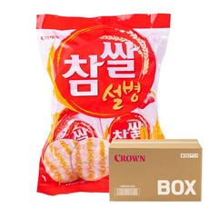 크라운 참쌀설병, 128g, 1개