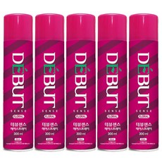엘라스틴 데뷰센스 헤어스프레이 후로랄, 300ml, 5개