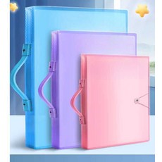 휴대용 그림 보관함 파일 종이 화방 정리 수납함, 1개