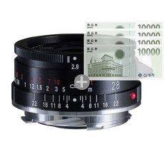 보이그랜더 COLOR SKOPAR 28mm F2.8 ASP Type II VM 블랙 (기프티콘)