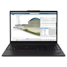 레노버 2025 씽크패드 P16s G4 라이젠 AI 라이젠 AI 300 시리즈, 블랙, 1TB, 64GB, Free DOS, 21RXS00D00