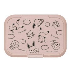 【CHL】Bitatto 可愛版寶可夢濕紙巾蓋 MONPOKE 可重複使用抗菌濕紙巾蓋 神奇寶貝, 1個, 寶可夢