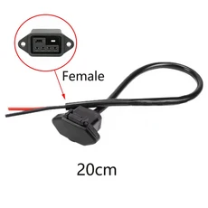 나인봇 전기 스쿠터 배터리 액세서리 2 + 4 핀 플러그 소켓 변환 케이블 암수 헤드