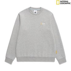 내셔널지오그래픽 남여공용 폴하스 스몰로고 맨투맨 N243USW010 412333