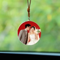 소울메모리볼 크리스탈공비디오 추억보관, B. 소가죽 로프 원형 사진 2장