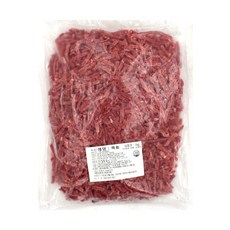 국내산 냉동육회 소고기, 1개, 1kg