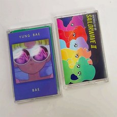 City Pop YUNG BAE MACR 82 99 우사기 음악 테이프 Vaporw Bae, 2Pcs Music Tape 1
