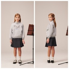 [AK플라자] [빈] 버건디 배색 아이보리 골지 양말 BZ13AS01IV(아이보리)