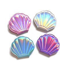 Little Daisy 貝殼迷你手鏡 4入, 01_混合