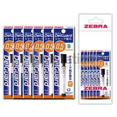제브라 델가드 샤프심 0.5mm(40본입) HB/B 세트, 샤프심 0.5mm (HB 3개+B 3개) 세트
