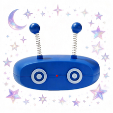 喵喵自動逗貓器 多功能互動寵物玩具 USB充電, 藍色, 1個, 貓貓自動逗貓器WTDMQ145