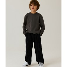 스탠다드 키즈 STANDARD KIDS MUSINSA [힛탠다드] 크루 넥 긴소매 티셔츠 [건메탈] MKETLBK01-GT 591215