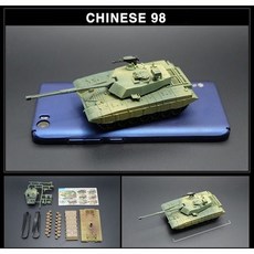 CHINESE98 탱크 프라모델 4D 조립 장난감 블럭 새버젼 간편 조립 피규어 미니어쳐 밀리터리 인테러어 소품 소장 장식 소근육 발달 어린이 창의력 집중력 키우는 제품 모형