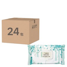 淨新科技 濕紙巾 純水濕紙巾 有蓋加厚濕紙巾 濕巾 擦臉巾 紙巾, 24包, 80張, 3g