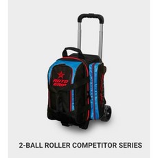 Roto Grip 豪華拉桿式雙球袋, 紅黑藍, 1個