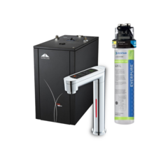 GUNG DAI 淨水器，先進過濾技術，智能控制面板，時尚外觀設計，節能省電，多重安全保護, GD600-4HL-紳士銀