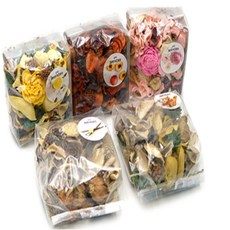 이케아 FROFINK 프뢰핑크 포푸리 말린꽃 방향제 60g 화장실방향제, 귤꽃옐로
