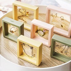 밀봉 액세서리 케이스 9x9 카키 밀봉 귀금속 모던한kty9+2RBQ