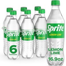 Sprite 레몬 라임 소다 청량 음료 221.8ml7온스 10팩 160423, 500ml