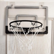 실내 농구대 벽부착 미니 농구골대 부착 골대 슈팅 미니농구대 운동 무소음 공 벽걸이 덩크, 레드 4 1개 기 펌프 포함