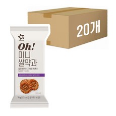 아워홈 Oh! 미니 쌀약과, 20개, 70g