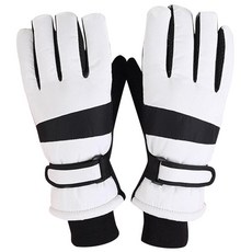 Vikodah 여성용 남성용 겨울 따뜻한 장갑 방수 방풍 셰르파 플리스 안감 스크린 터치 S/M 312124