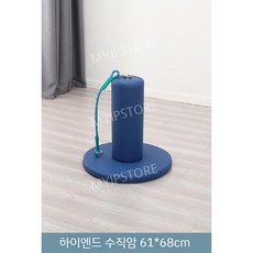 실내그네 감각 운동 놀이기구 훈련 정글짐 반원 2인용 인용 주택 펜션 놀이터 플레이룸 체육, 하이 엔드 수직 홀딩 튜브 61 x 68cm, 1개