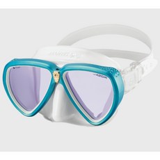 游龍潛水 2025 GULL Mantis UV420 MASK 潛水面鏡 雙面鏡, Fairy Sky Blue