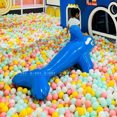 대형 에어바이킹 시소 풍선 2.5m 홈바운스 바나나 물놀이, G. 상어, 1개