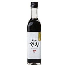 전통식품 죽장연 프리미엄 간장 (유리병), 420ml, 1개