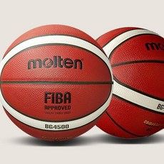 몰텐 B7G4500 6호 7호 농구공 KBL프로농구 시합구 FIBA공인구 프리미엄 천연가죽, 국내정품 BG4500(병행수입아님), 1개