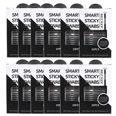 점착식 귀이개 20P 유아~어른까지 모든연령사용/귀청소 귀파개 면봉, 12개