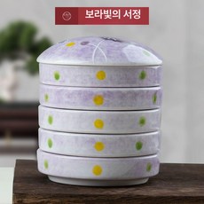 세라믹 물감 파레트 페인트, 1개, 퍼플 우아함, 기본 색상