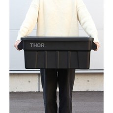 조지스 토르 수납함 정리함 컨테이너 리빙박스 53L 5컬러, 1개, 블랙