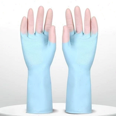 清潔手套3雙裝 靈活貼膚 春夏親膚款, 藍色, 1套