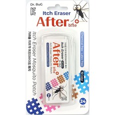 애프터 바이트 가려움 지우개 모기패치 24P, 1개, 4 COLOR 24P