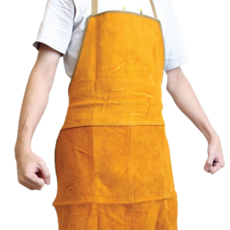 TOPWAY 電焊皮圍裙, 黃圍裙, 1個