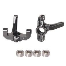 KYX 레이싱 알루미늄 프론트 스티어링 너클 업그레이드 부품 액세서리 1/10 RC 자동차 LOSI 22S용 122058