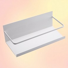 냉장고 자석 선반 공간활용 마그네틱 트레이, 화이트