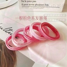 超大號毛巾髮圈 乾濕兩用 台灣熱賣, 1個, 粉色係條紋髮圈,超大號毛巾髮圈幹濕兩用